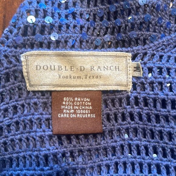 Double D ranch top M (5150) - Picture 5 of 5